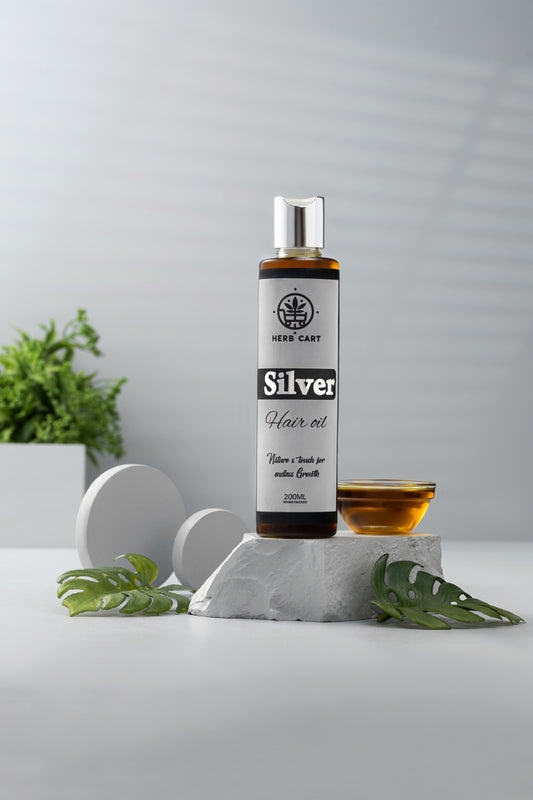 Silver Hair Oil by HerbCart